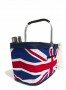 Queen Anne składany kosz Carry - UK Flag